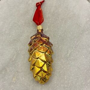 Waterford Pinecone Holiday Heirloom Ornament